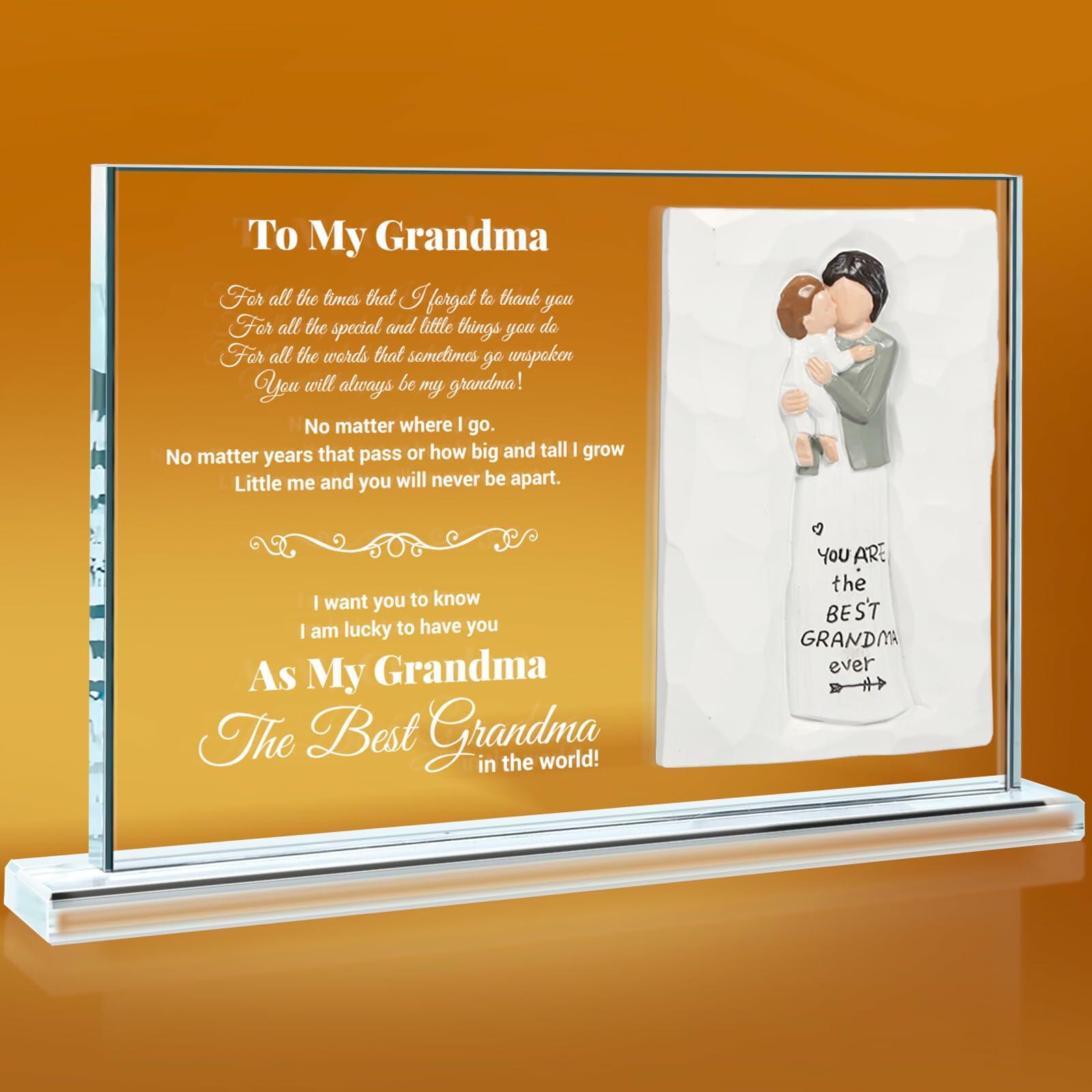 Mom Gifts from Daughter Crystal Keepsake Plaque Unique Mothers Day Gift