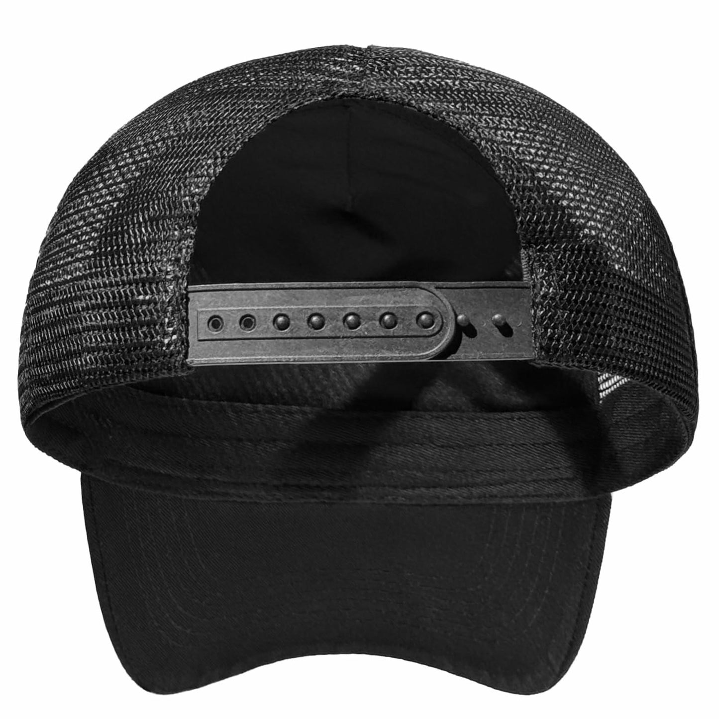 QYJ American Flag 3D Embossed Trucker Hat Mesh Snapback Adjustable