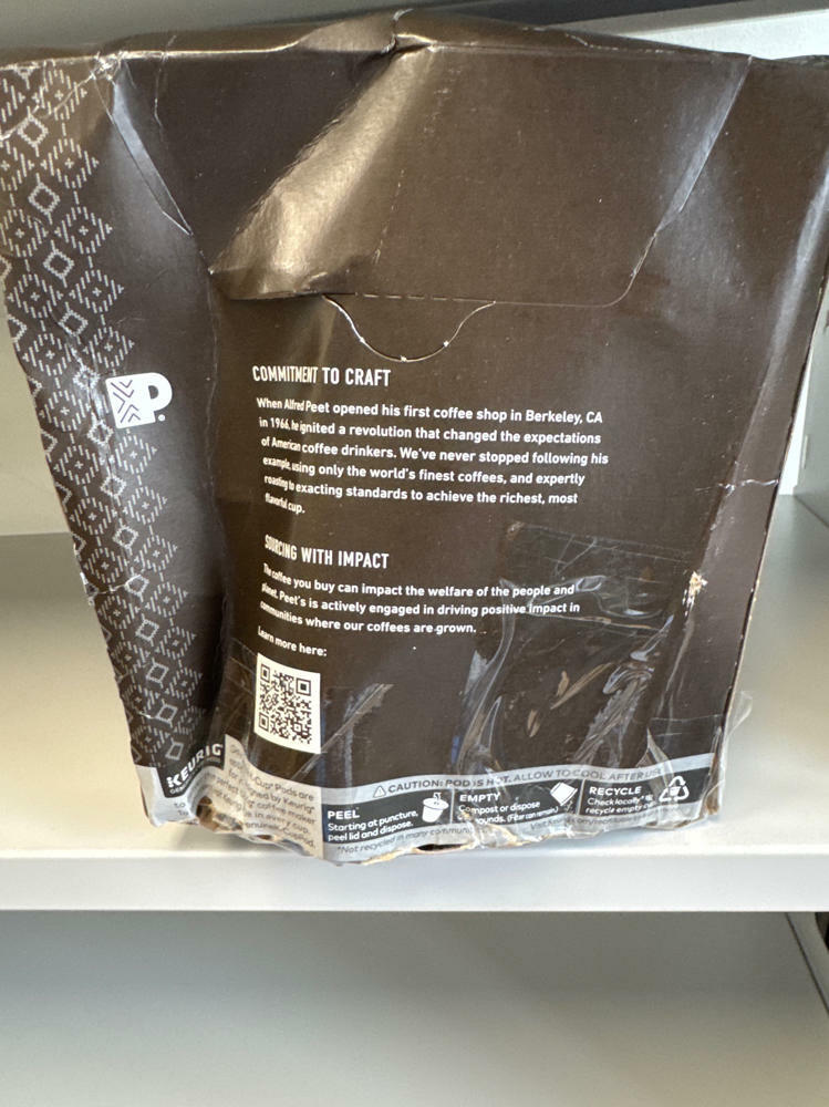 [Like_new] BestBy05/25 Peet's Coffee K Cup Major Dickasons Blend 14.1oz