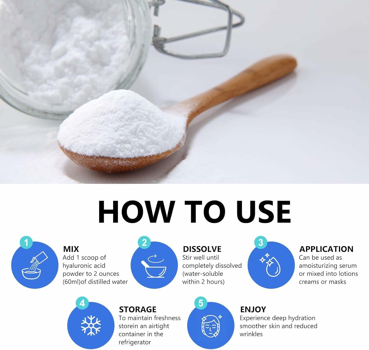 BestBy03/28 BAUTY JSEON Hyaluronic Acid Powder Water Soluble Moisturizer