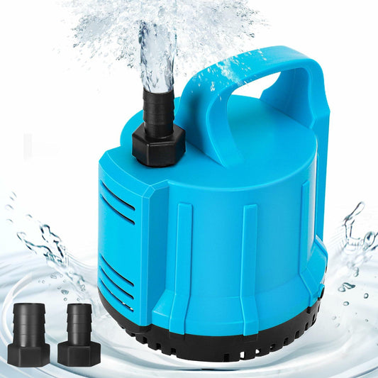 Submersible Water Pump 120W 1189GPH Quiet Aquarium Pond Fountain Pump