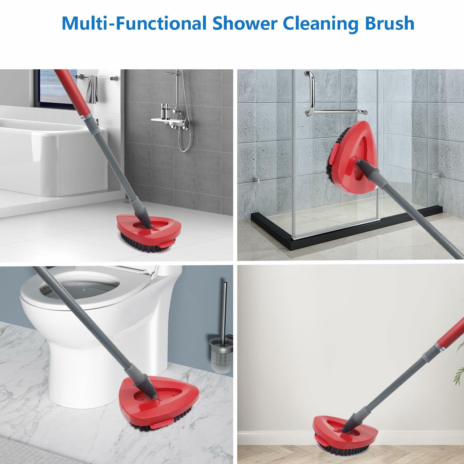 BUXEBUX Spin Mop Scrub Brush for O-Cedar EasyWring 1-Tank System