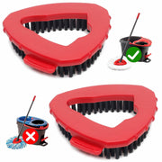 BUXEBUX Spin Mop Scrub Brush for O-Cedar EasyWring 1-Tank System
