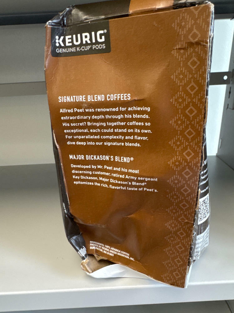 [Like_new] BestBy05/25 Peet's Coffee K Cup Major Dickasons Blend 14.1oz