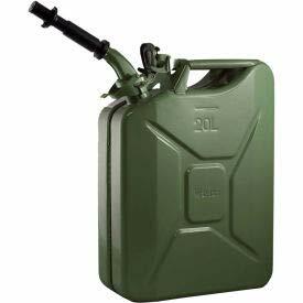 Vigtayue Can w/Spout & Adapter Green 20L 5Gal Capacity