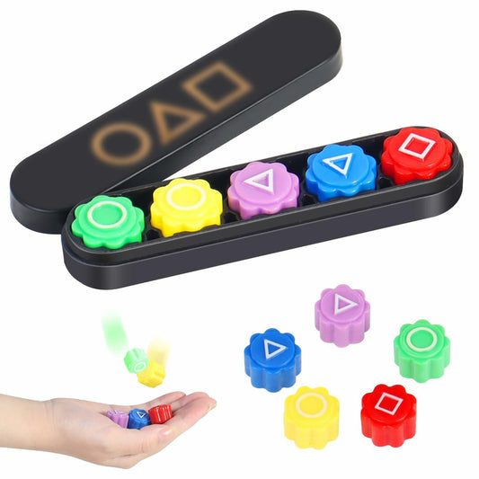 Gonggi Korean Traditional Game Stones 5PCS with Case Korean Play