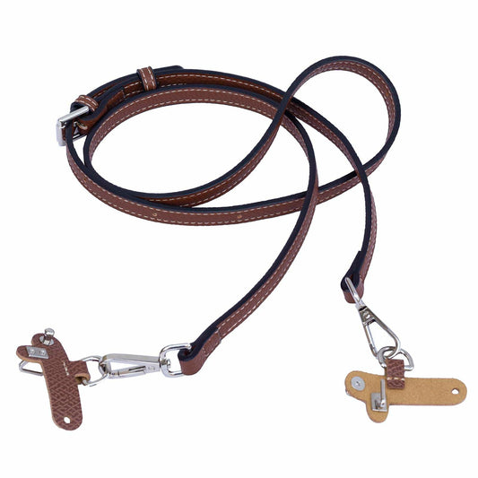 XKE-X Adjustable Leather Purse Strap Kit Brown Handbag Crossbody