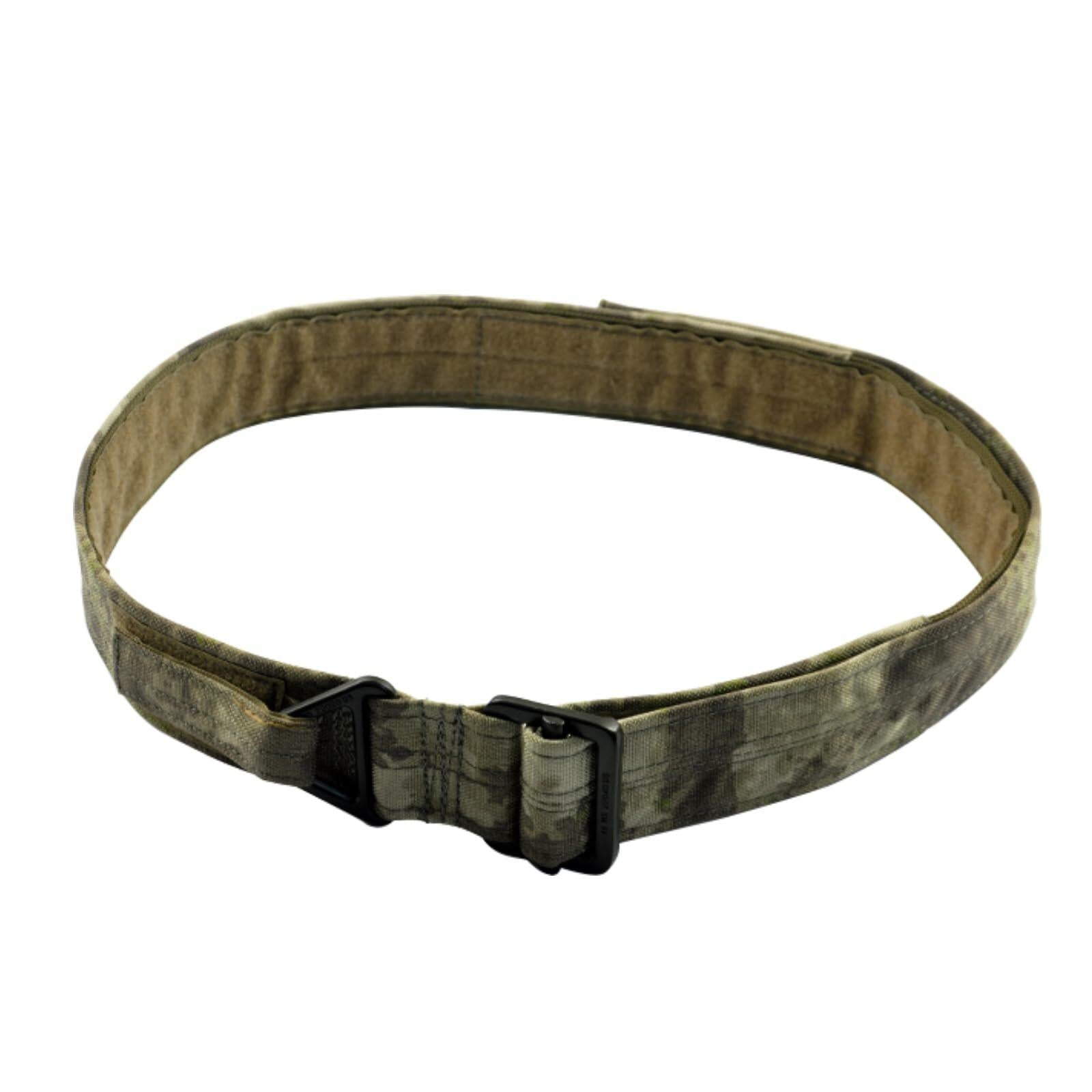 Tactical Belt Men Adjustable Loop Inner Duty Waist Gear Purple Camo