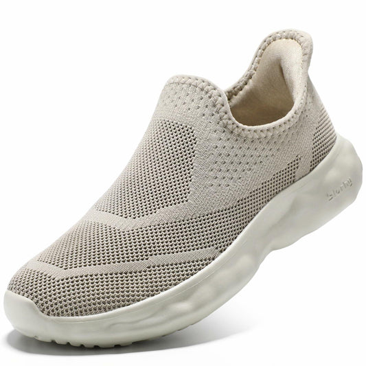 STQ Orthopedic Slip-On Sneakers Women Taupe Size 8.5