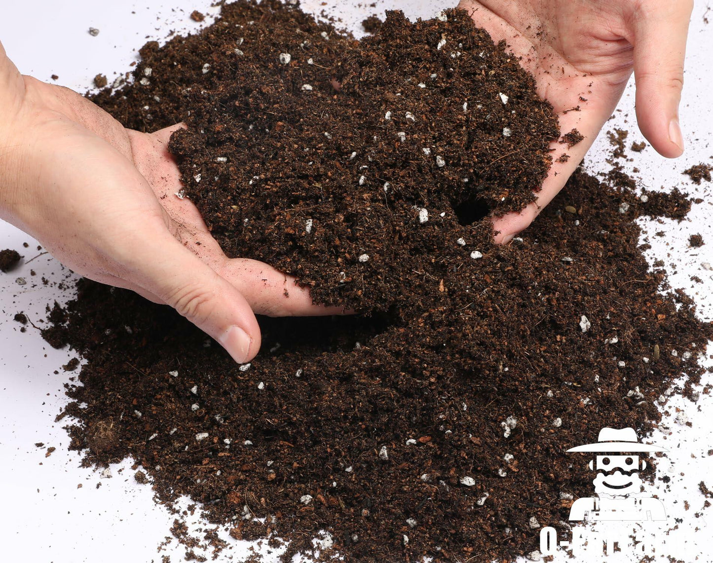 O-FarFarm Organic Potting Soil Mix 2qt Vegetable & Indoor Plants Soil