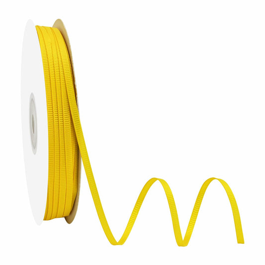 Maclemon 1.5in x 50yd Maize Grosgrain Ribbon Gift Wrapping Wedding Decor