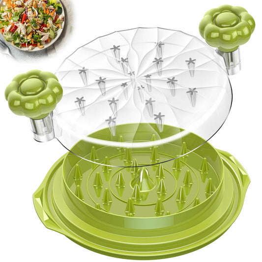 Chicken Shredder Tool Twist Large 10'' Meat Shredder Green BPA Free