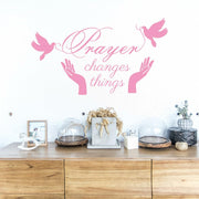 Scripture Wall Decals Inspirational Christian Bible Verse Prayer Stickers