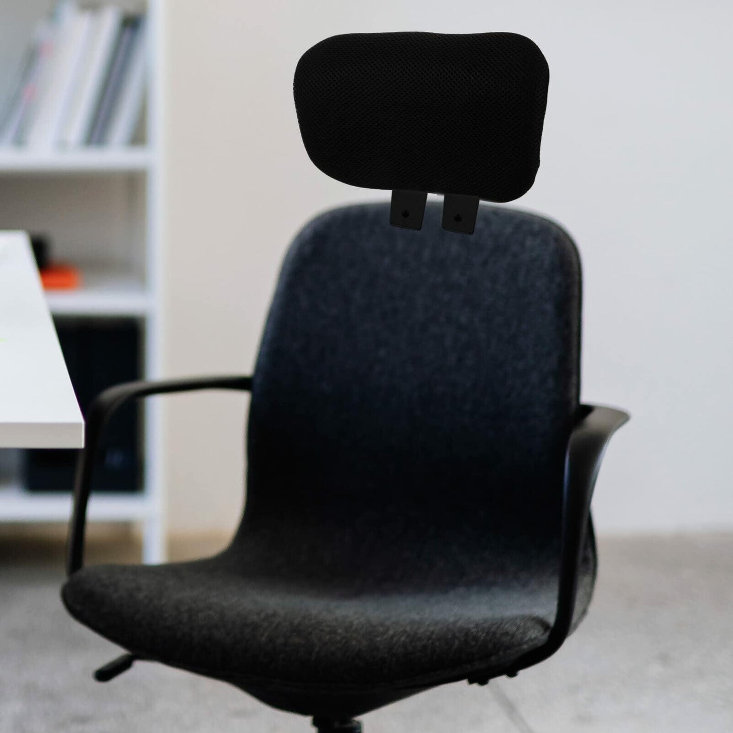 [Like_new] Tofficu Adjustable Ergonomic Mesh Headrest for Office Chair Black