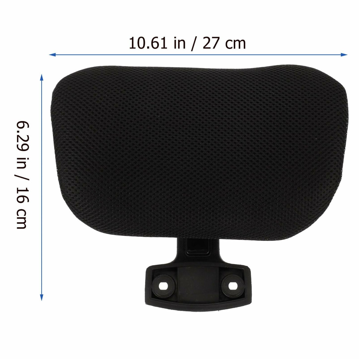 [Like_new] Tofficu Adjustable Ergonomic Mesh Headrest for Office Chair Black