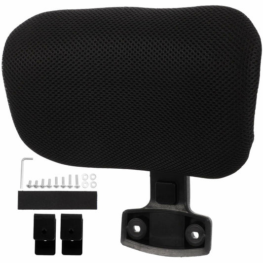 [Like_new] Tofficu Adjustable Ergonomic Mesh Headrest for Office Chair Black