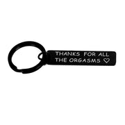 ShiQiao Couples Keychain Gift for Boyfriend Girlfriend Black Keyring