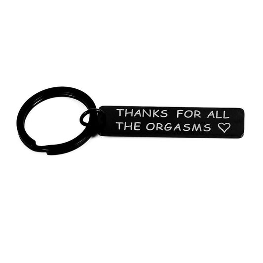 ShiQiao Couples Keychain Gift for Boyfriend Girlfriend Black Keyring