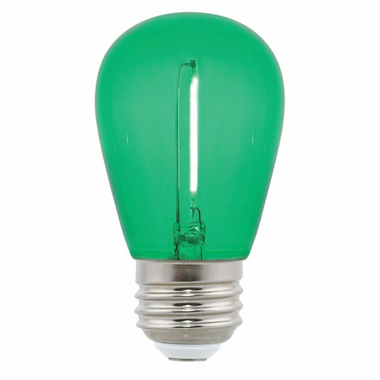 Westinghouse 2W S14 Green Filament LED Light Bulb Medium Base