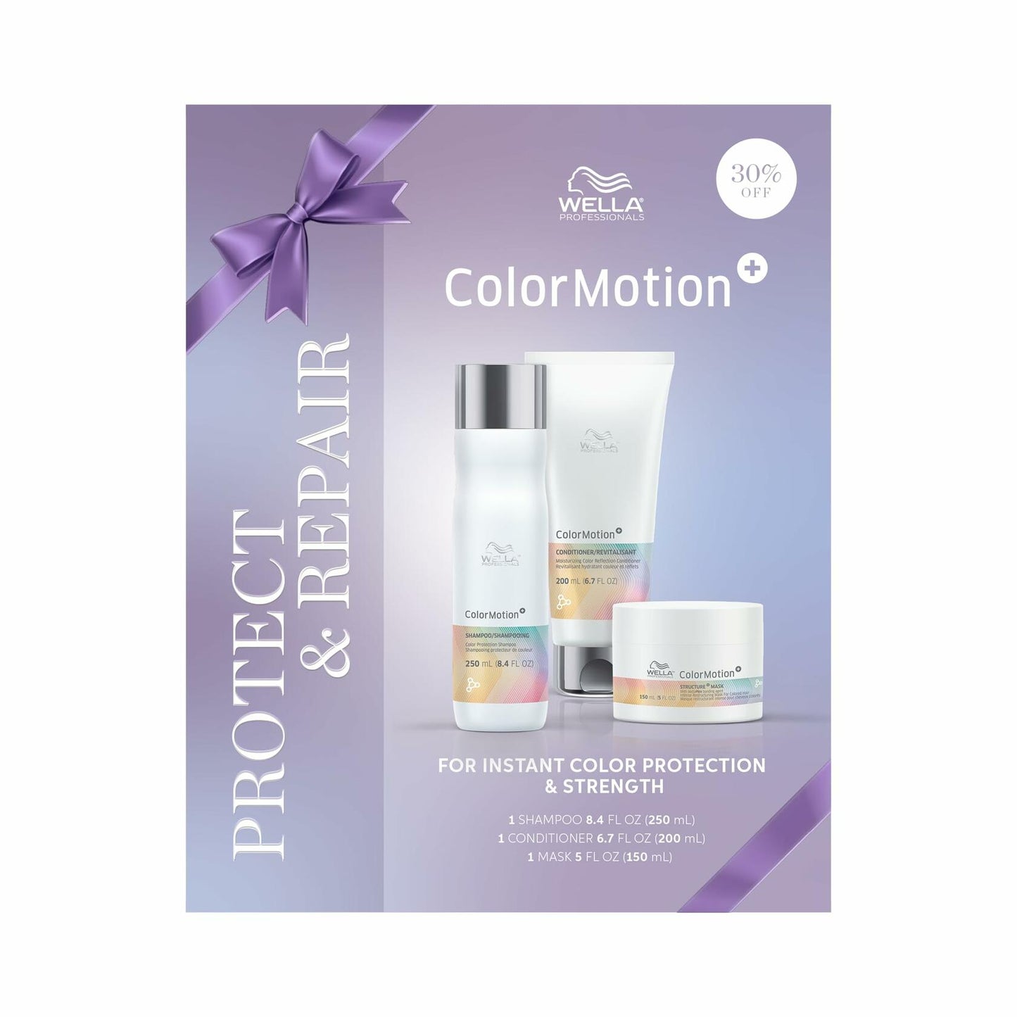 Wella Professionals ColorMotion+ Protect & Repair Kit Instant Color Strength