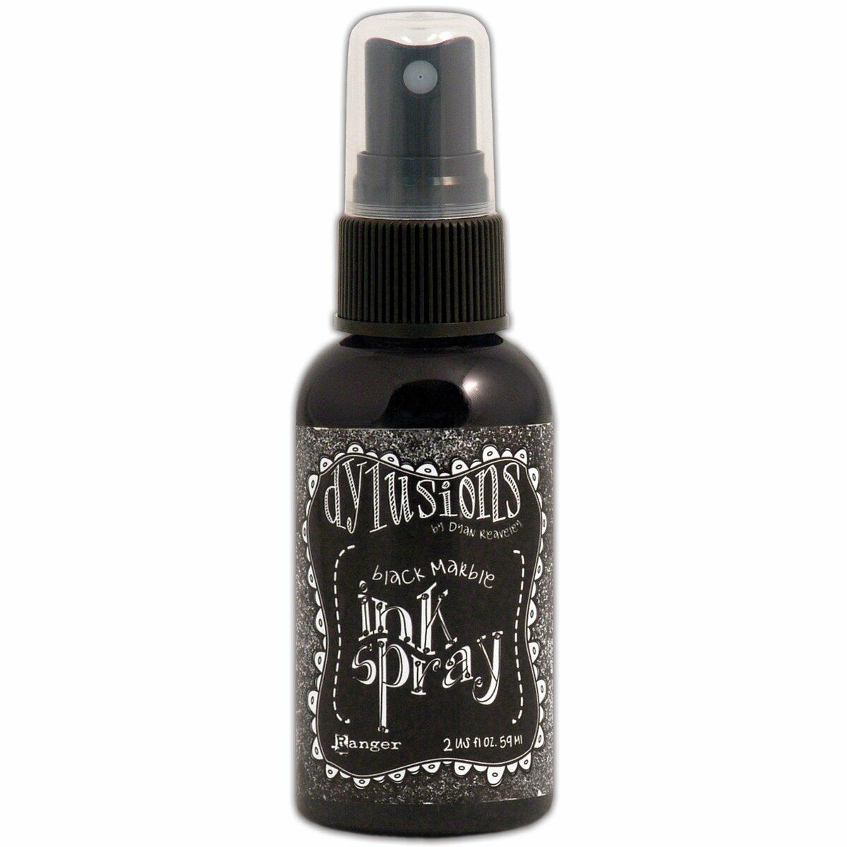 Ranger Dylusions Ink Spray 2oz Black Marble