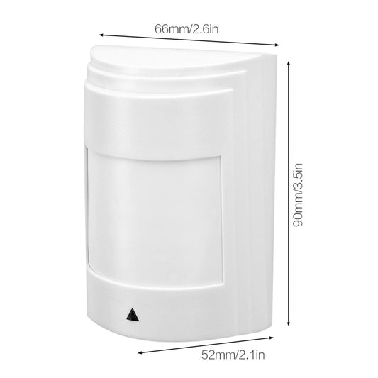 Wired Passive Infrared Motion Sensor Dual PIR Detector Alarm Security 12V