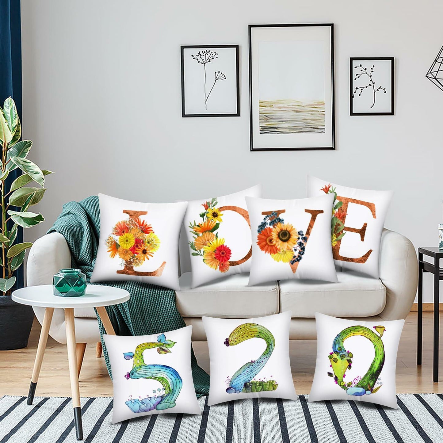 OLSUNOR 16 Pack 17.7"x17.7" White Sublimation Pillow Covers for DIY & Crafts