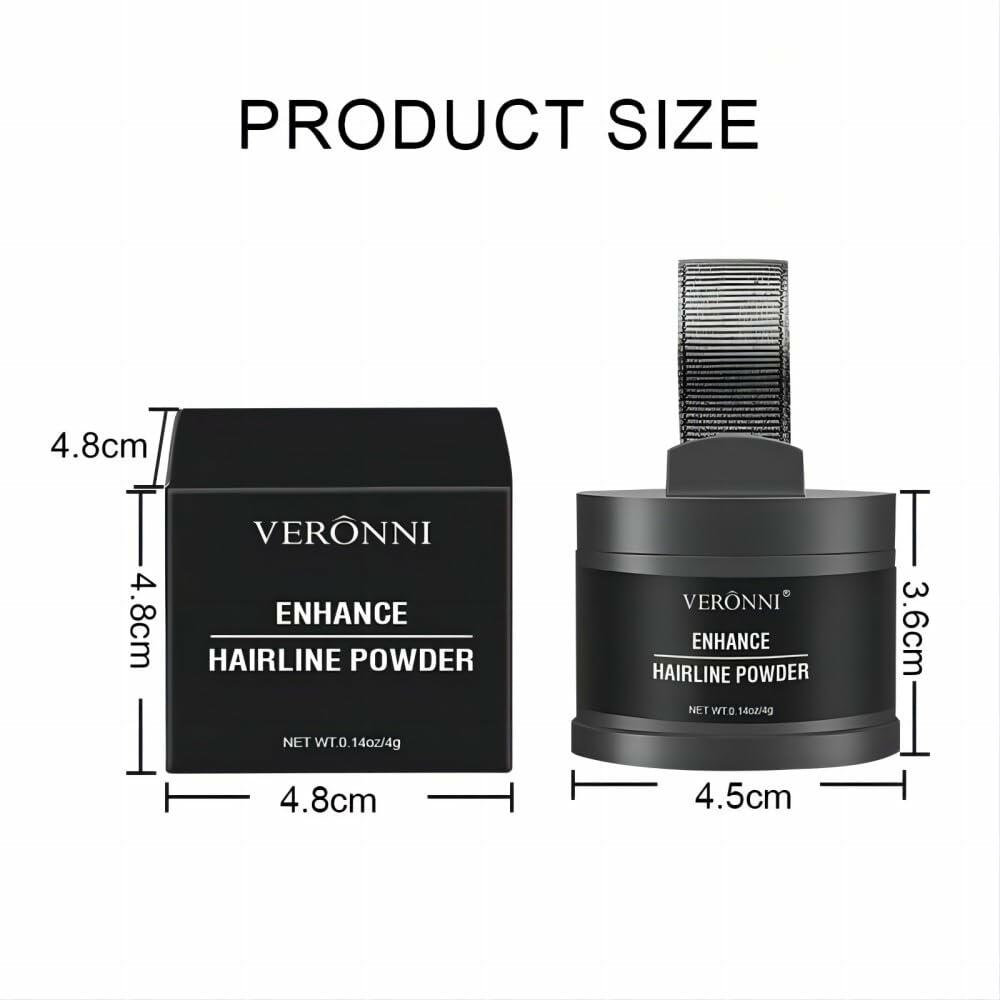 Hairline Powder Root Touch Up Hair Color Dark Brown 06 Instant Coverage