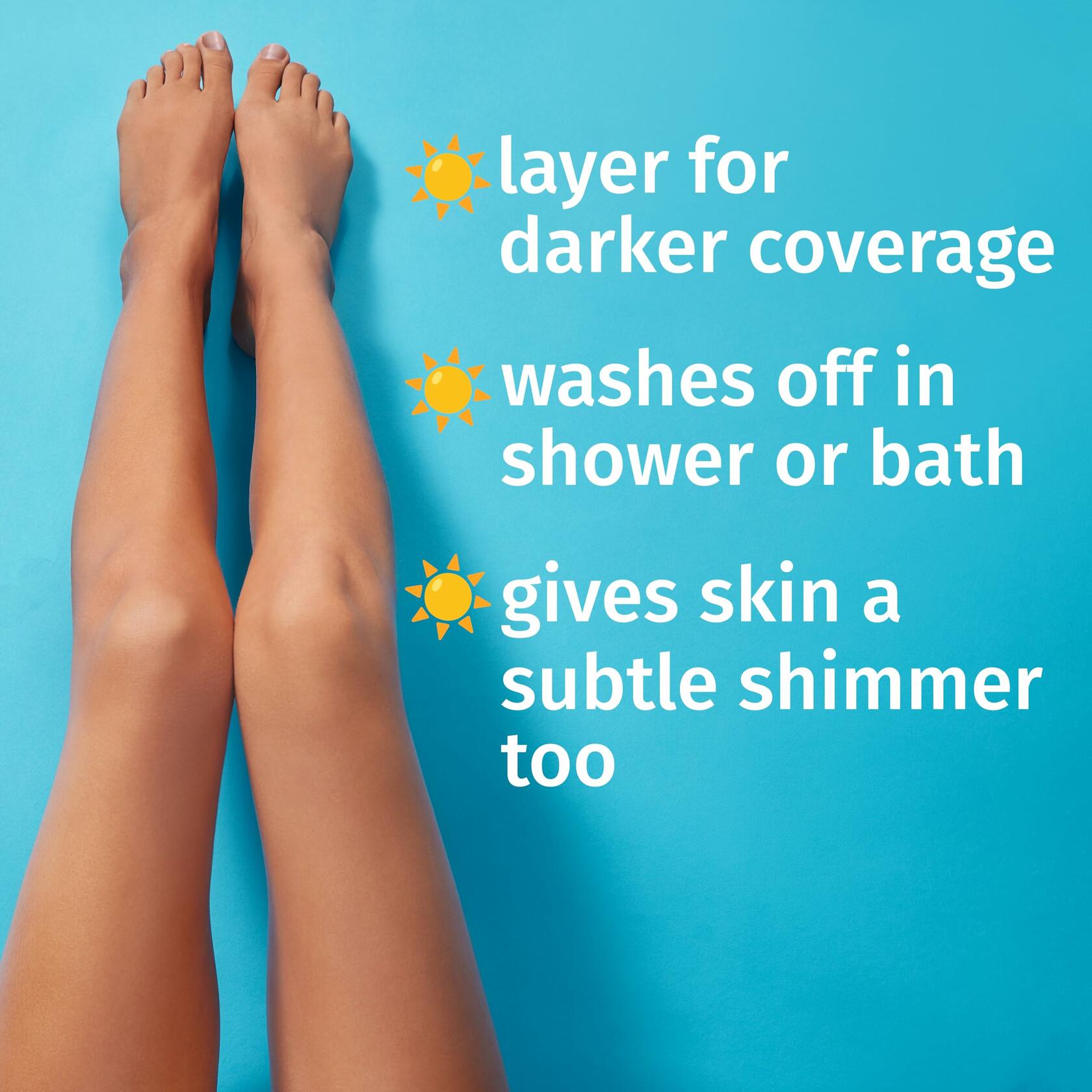 Hempz Bronzing Drops Face Body Dewy Glow Bronzer 2 oz Drops of Sunshine