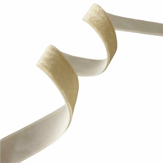 Abbaoww Velvet Ribbon 5/8 Inch 50 Yards Camel Single Face Velvet