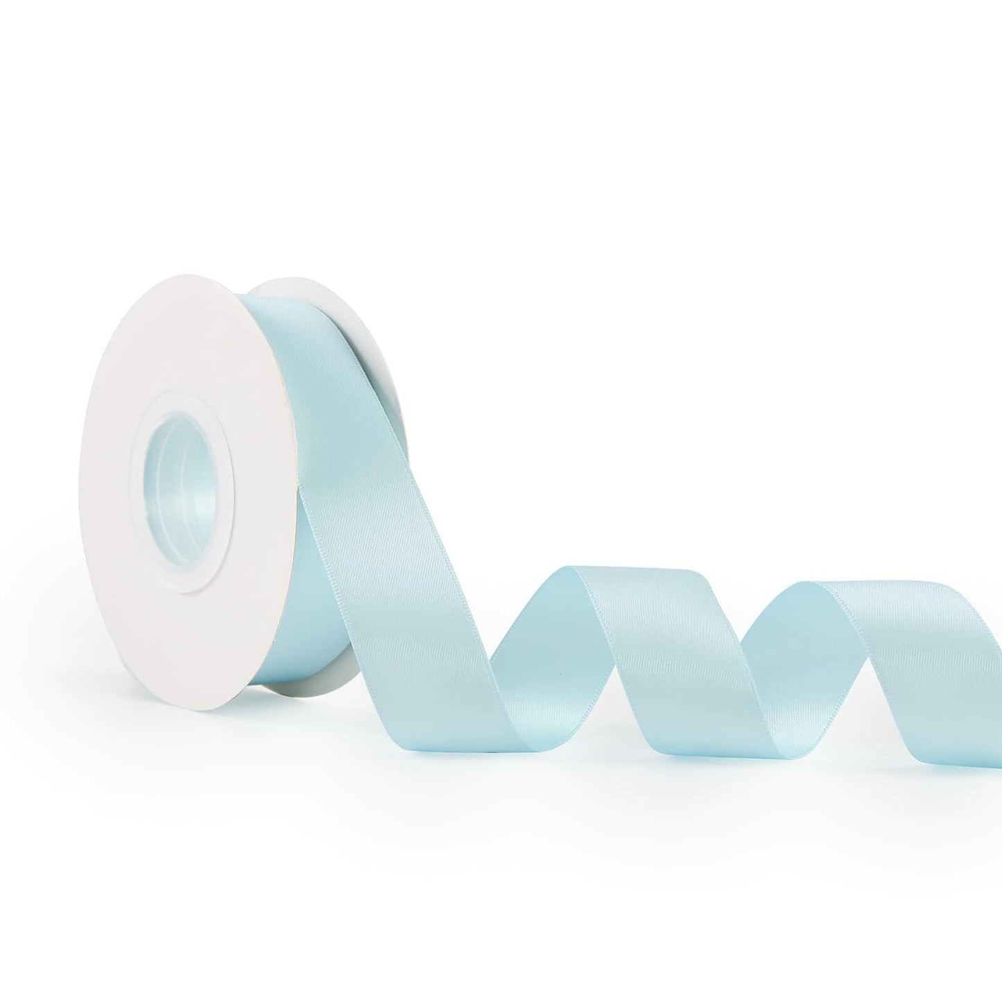 DINDOSAL Satin Ribbon 1 Inch Double Face Turquoise 25 Yards Wedding Decor