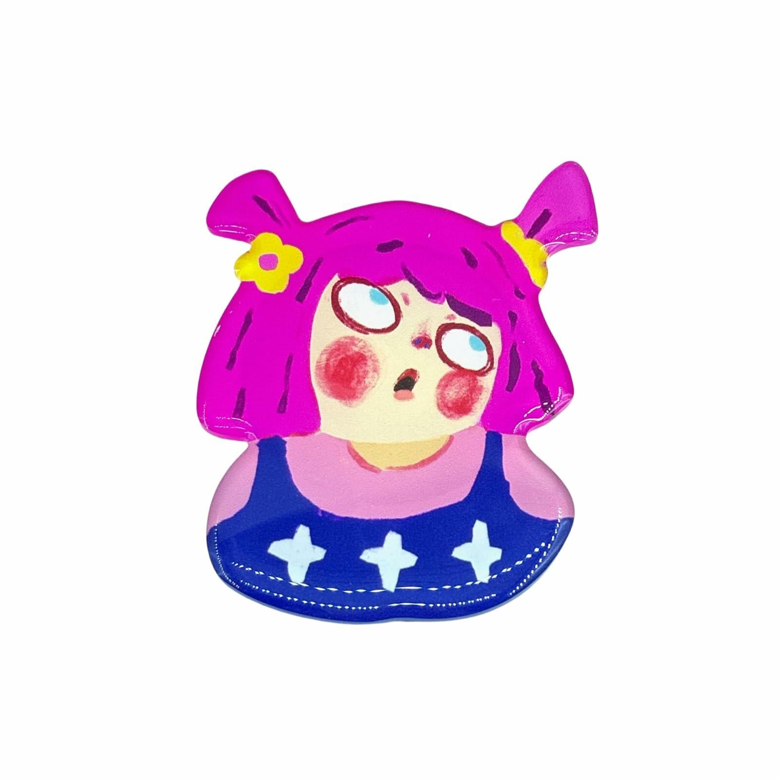 chanseens Cute Fridge Magnet Sticker Roll One's Eye Kitchen Office Home