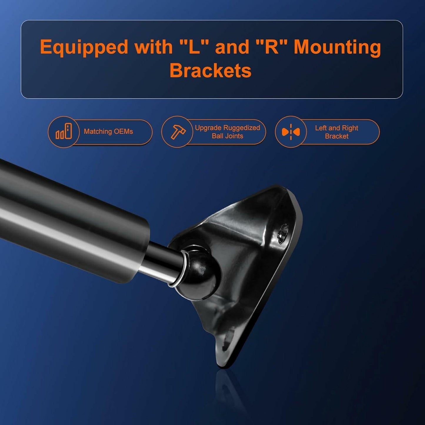 [Like_new] Euplokeer Qty 2 Liftgate Lift Support for 2016-2017 Subaru Crosstrek
