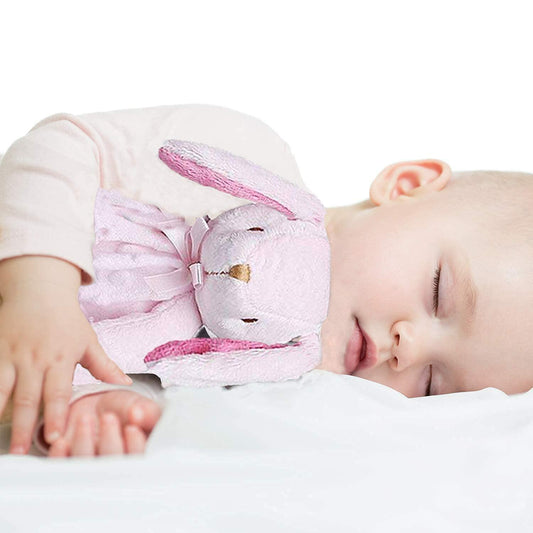 Pro Goleem Bunny Security Blanket Baby Lovey Pink 2 Pack Soft Infant Toy