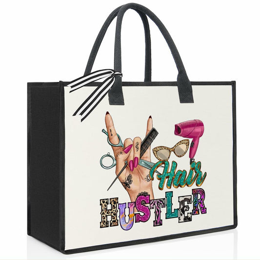 XFW Hair Hustler Tote Bag Gifts for Women Men Appreciation Thank You