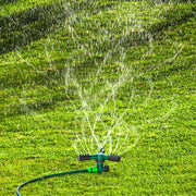 Gyrivav 360° Rotating Metal Lawn Sprinkler Fits 1/2'' Hose Heavy Duty