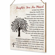 Sympathy Gifts Memorial Remembrance Wood Sign Loss of Mom 8x10 inches