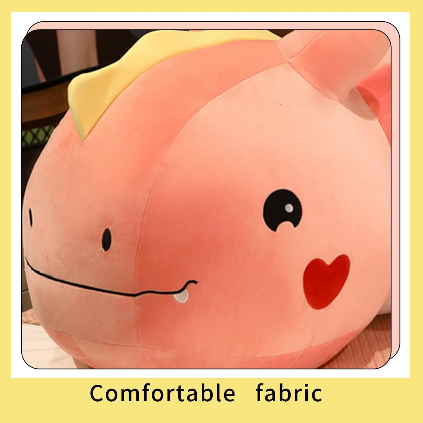 Axolotl Plush Toy Soft Stuffed Animal Dinosaur Pillow Green 47 inch