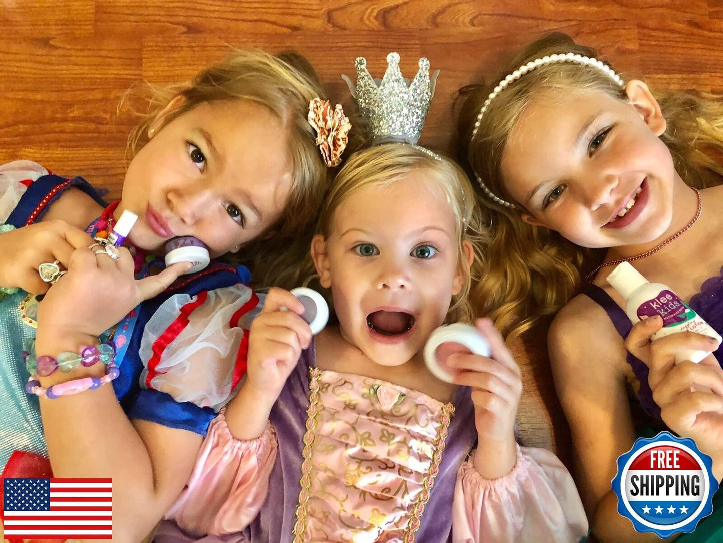 Luna Star Naturals Klee Kids Deluxe Play Makeup Kit. Gentle and Non-Toxic. Ma