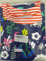 Dorhaeris Girls Cotton Long Sleeve Dinosaur A-line Crewneck Dress Size 2T