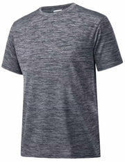 Men's Hiking Performance Fitness Workout Shirt Dark Grey Size L