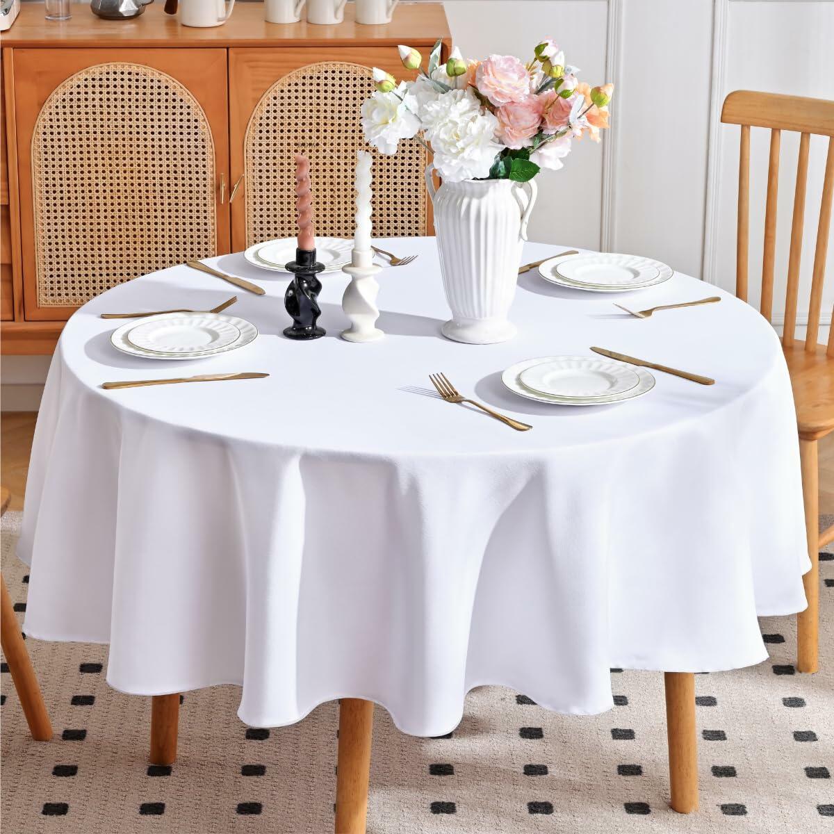 Aironment Rectangle Tablecloth Water Stain Resistant 60x120in Orange