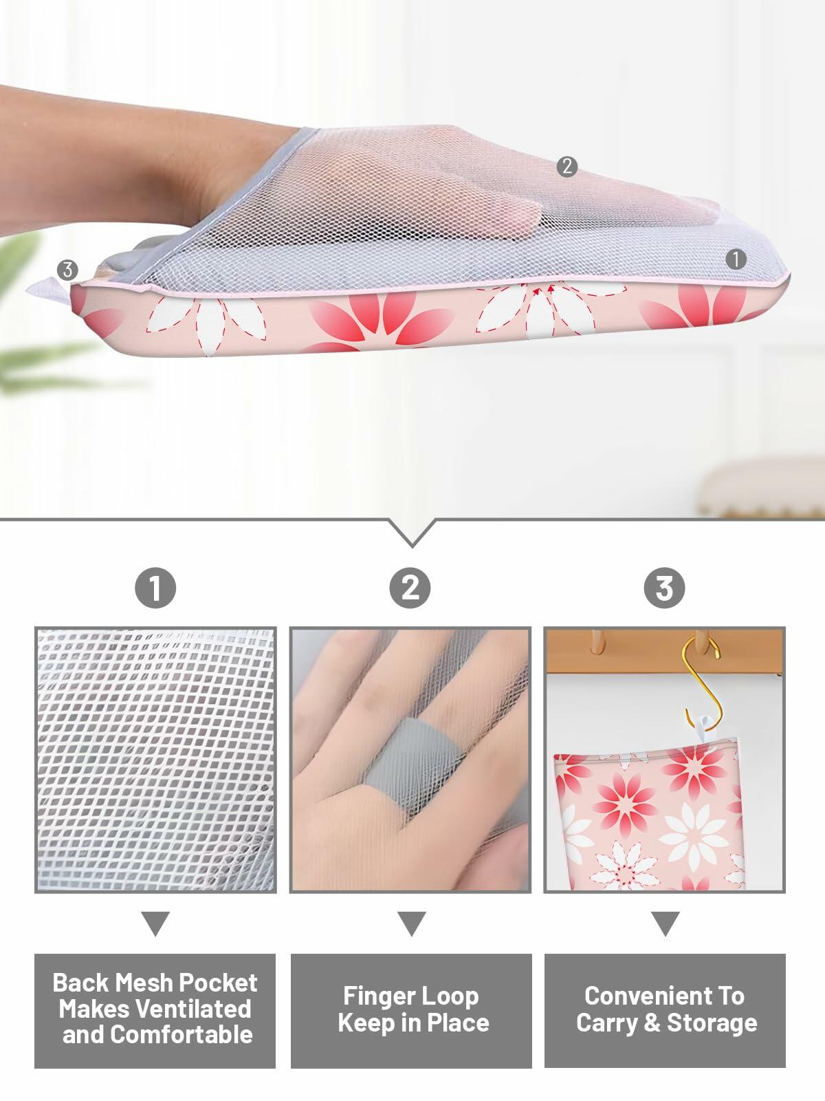 Garment Steamer Ironing Glove Heat Resistant Waterproof Coral Starfish Mitt