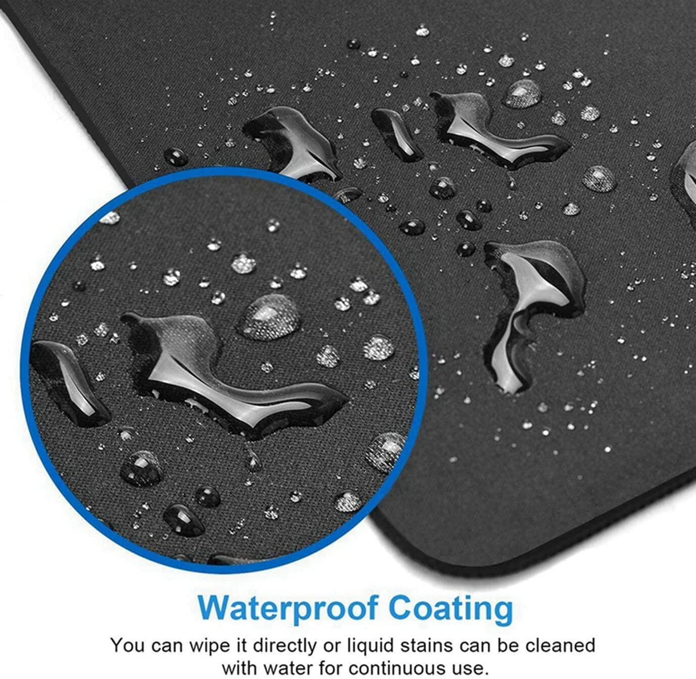 Personalized Rectangular Gaming Mouse Pad Oil Painting Frog Natural Rubber