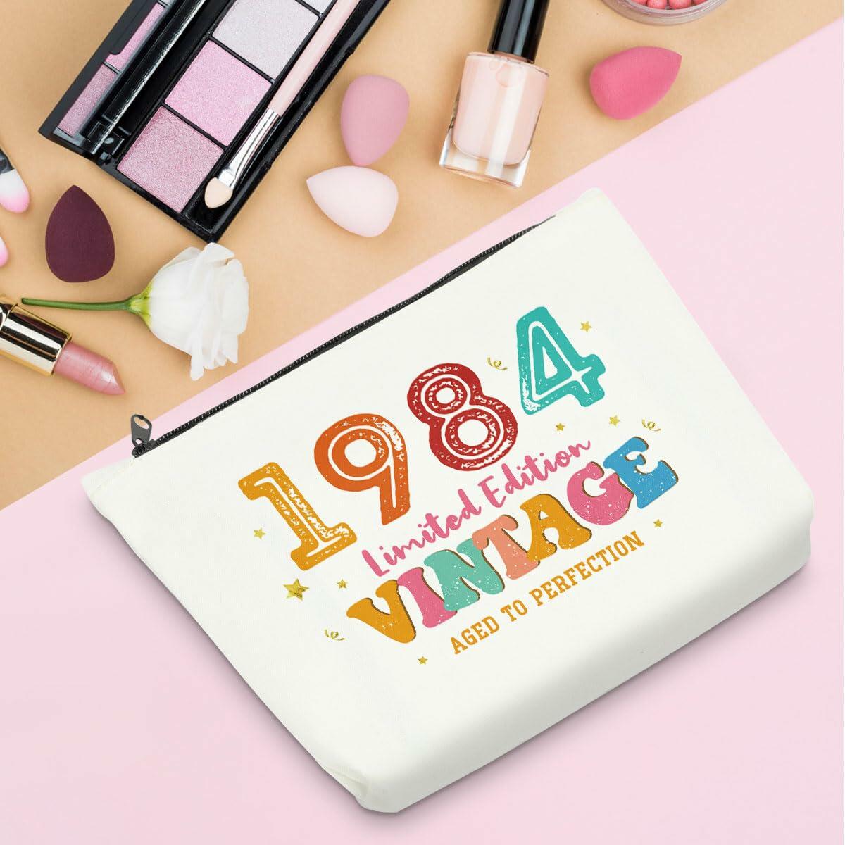 Sldpngo 41st Birthday Makeup Bag Limited Edition 1984 Woman Cosmetic Bag