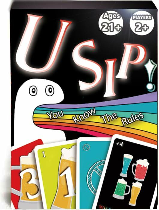 QUEKA KANBAI U SIP! Drinking Game Cards Adult Funny Party Game