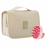 Toiletry Bag Travel Organizer with Hanging Hook Large Water-Resistant