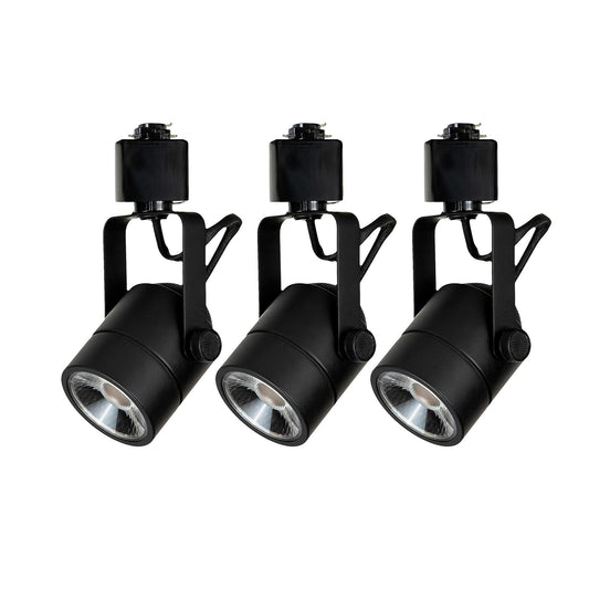 YOORIAL LED Track Light H Type Ceiling Spotlight 3 Pack Black