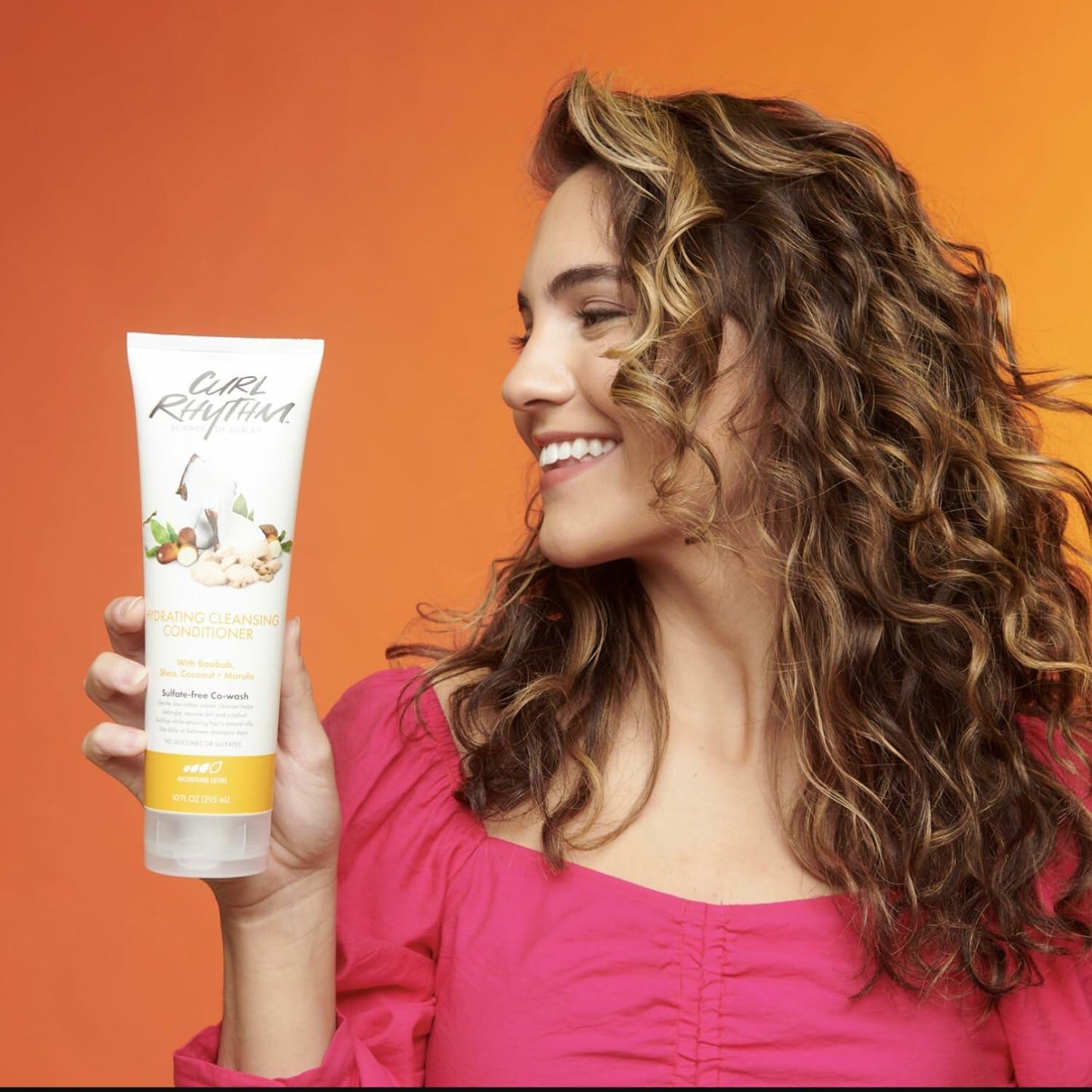 Curl Rhythm Hydrating Cleansing Cowash Conditioner Shea Butter 10oz 3 Pack