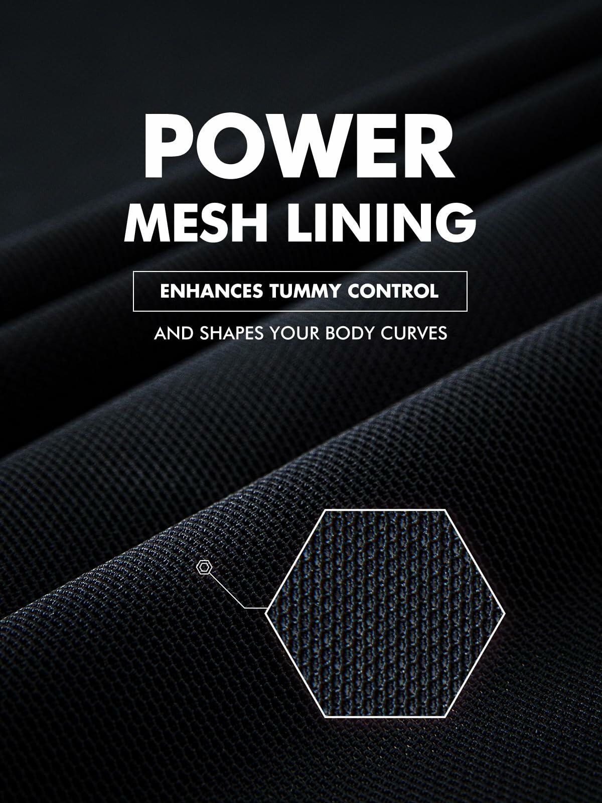 Aleumdr One Piece Swimsuit Women High Cut Tummy Control Ribbed Black Size S